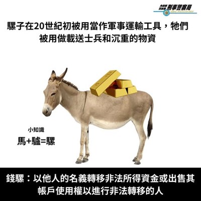 11403不要幫助任何人向他人轉移金錢