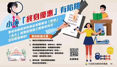 11405小心終身優惠有陷阱