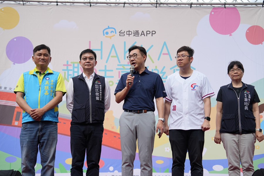 立法院副院長江啟臣親臨現場，共襄盛舉