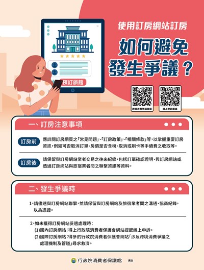 11410使用訂房網站訂房 如何避免發生爭議
