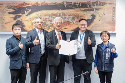 中市府與「輔仁大學人工智慧發展中心」及「台灣人工智慧發展學會」簽署三方合作備忘_0