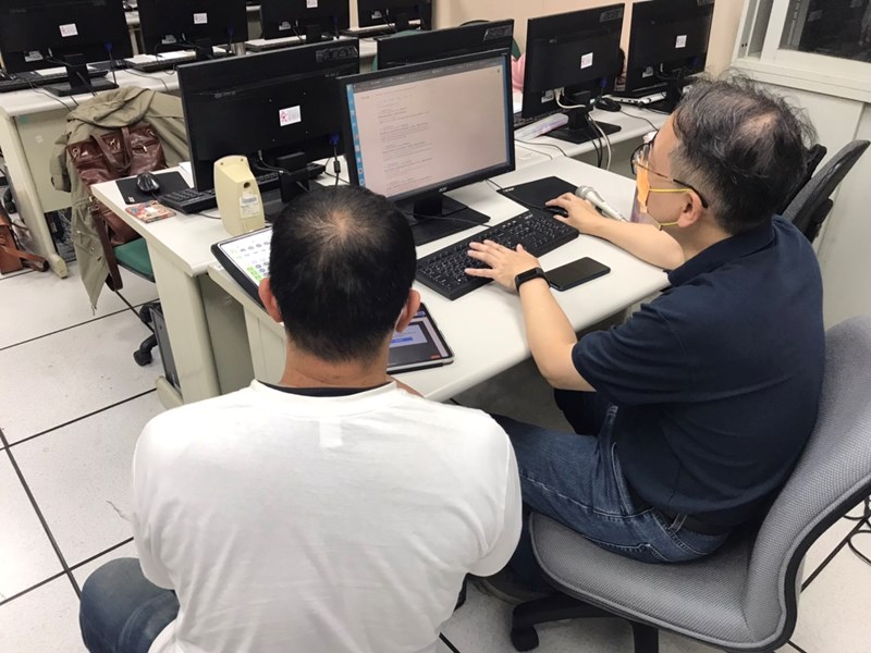 學員課後勤問講師實務操作上所遇問題