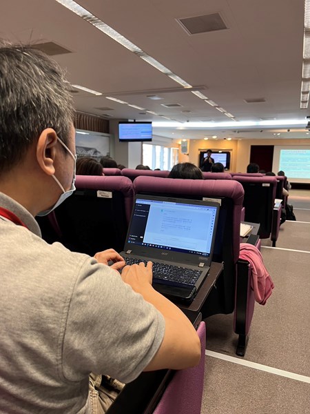 參訓學員實際操作chatGPT